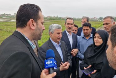 بازدید معاون استاندار گیلان از کمربندی خیام سیاهکل