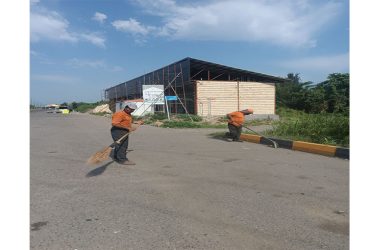 نظافت دست جمعی بلوار شهید سلیمانی