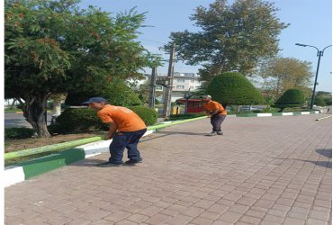 اجرای عملیات نظافت استخر پاشوران توسط نیروهای خدمات شهری شهرداری سیاهکل