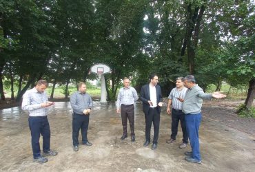 نصب بسکتبال خیابانی در استخر پاشوران